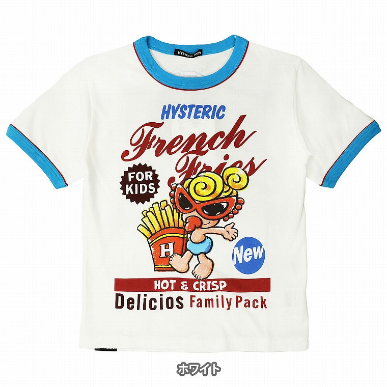 ブルー×レッド ヒスミニ ヒステリックミニ ヤムヤム Ｔシャツ