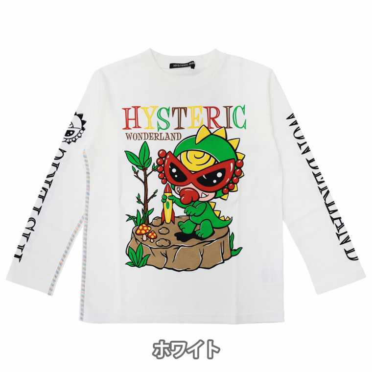 楽天市場】HystericMini HYSTERIC WONDERLAND MOTOR 長袖Tシャツ