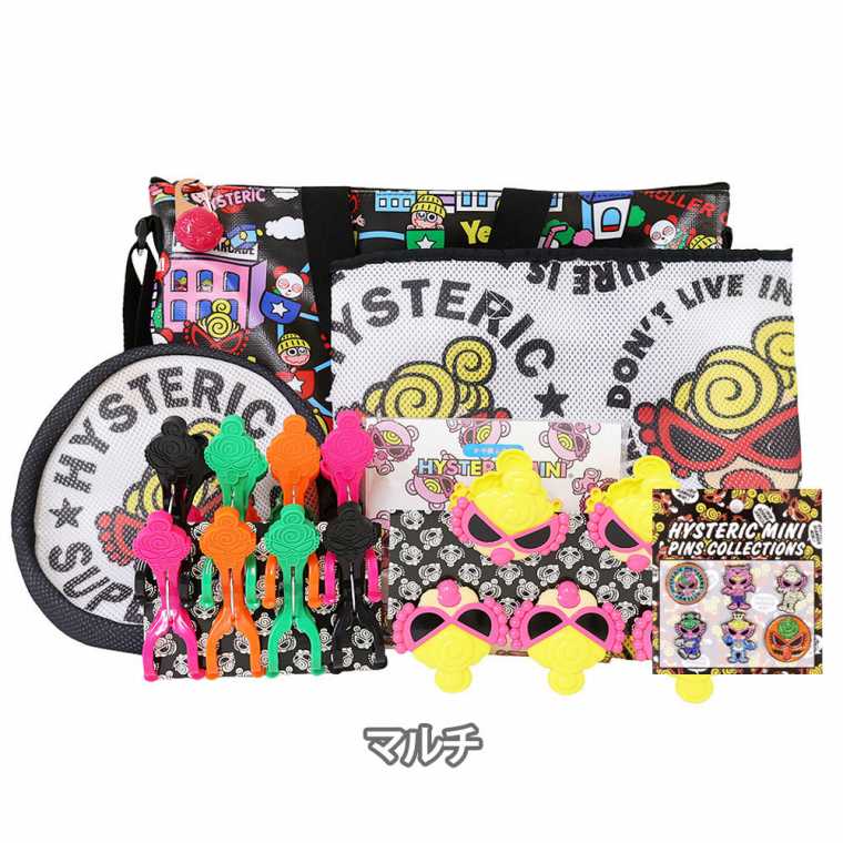 ヒステリックミニ HYSTERIC MINI ノベルティ ミニちゃん セット tic