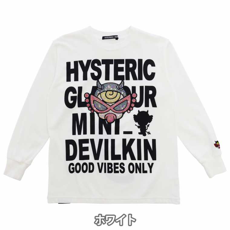 楽天市場】HystericMini HG MINI DOLL 長袖Tシャツ : ヒステリックミニ