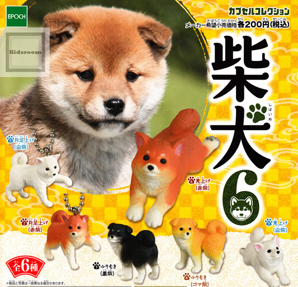 Gacha Gacha Complete Set Japanese Shiba Inu Part6 Set Of 6