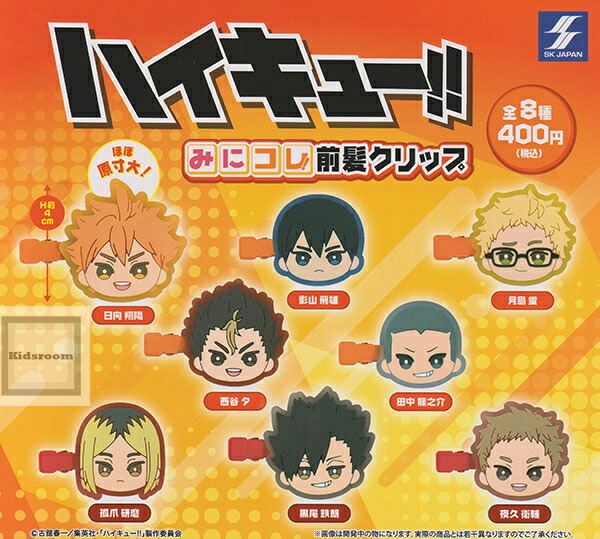ハイキュープラザ 限定 ヘアクリップ 9種類 コンプリート HAIKYU