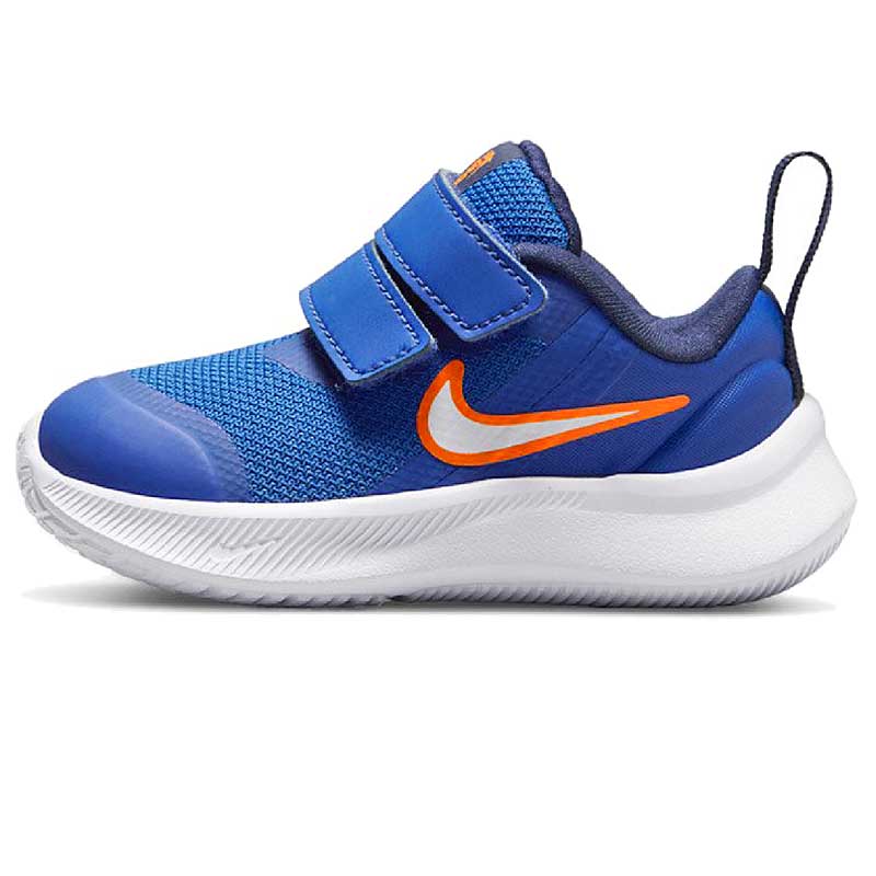 ナイキ ファーストシューズ ベビーシューズ キッズ スニーカー スターランナー 3 Tdv 13 16 Nike ホワイト ミッドナイトネイビー 女の子 Da2778 403 Kids ゲームロイヤル 男の子