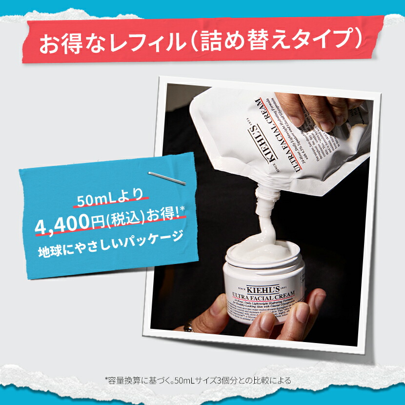300ポイント対象◇ 公式 キールズ クリーム UFC 125mL 増量セット