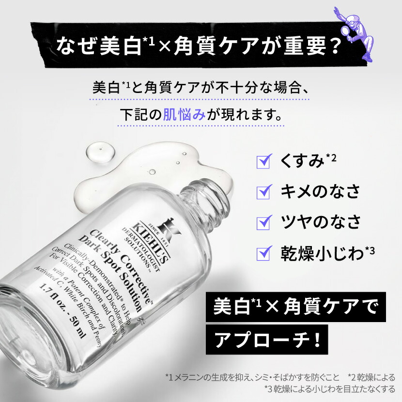 300ポイント対象◇ 公式 キールズ 透明美白 美容液 DS クリア