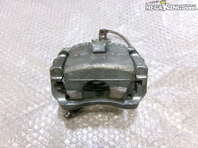 【中古】NB8C ロードスター 純正 ノーマル フロント ブレーキ キャリパー 片押し 左 メッシュホース 付 / 2S5-1670