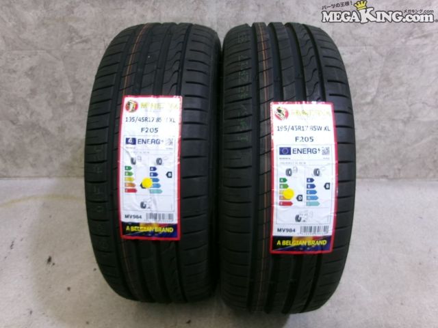 【中古】★未使用★MINERVA ミネルバ ミネルヴァ RADIAL F205 195/45R17 85W XL タイヤ 2025年製 2本 / 4KT1-1648｜メガキングドットコム
