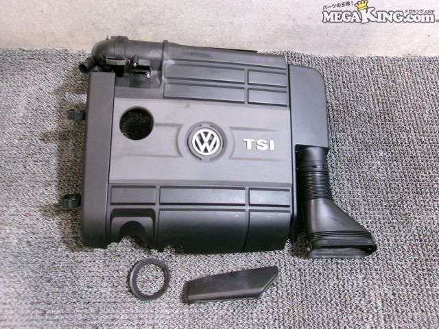 【中古】VW フォルクスワーゲン 1K系 ゴルフ6 エディション35 純正 ノーマル エンジンカバー 1K0129618BM 1K0805965C 06F133837-AP / S12-669