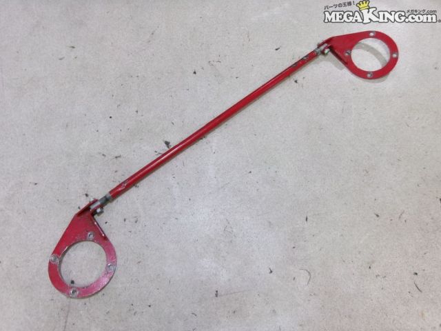 【中古】FC3S RX-7 RX7 サバンナ 社外 フロント タワーバー 補強バー 剛性アップ 13B ロータリー / T1-100