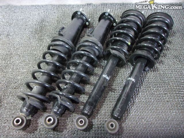 【中古】GRS130 マークX 純正 ノーマル ショック&サスペンション 1台分 48510-22B70 48520-22780 48530-22740 / 4T1-1377