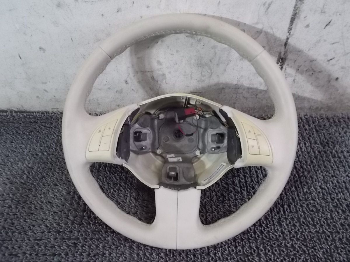 【中古】★激安!★FIAT フィアット 500 純正 ノーマル ステアリング ハンドル ホイール 外径：約375mm アバルト 等 / N5-947 33,534円