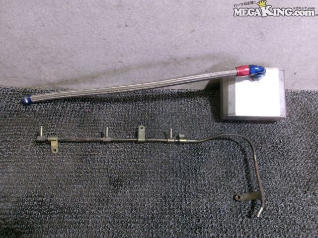 【中古】EAGLE Racing Performance オイルキャッチタンク アルミ メッシュホース 付 / S12-1253
