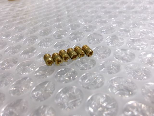 【中古】★未使用!★MIKUNI ? ミクニ ? ジェット キャブレター用 丸型 6個 N100606-170 / 2ZR9-229