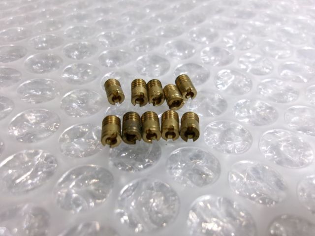 【中古】★未使用!★MIKUNI ? ミクニ ? ジェット キャブレター用 丸型 10個 N100606-120 / 2ZR9-231