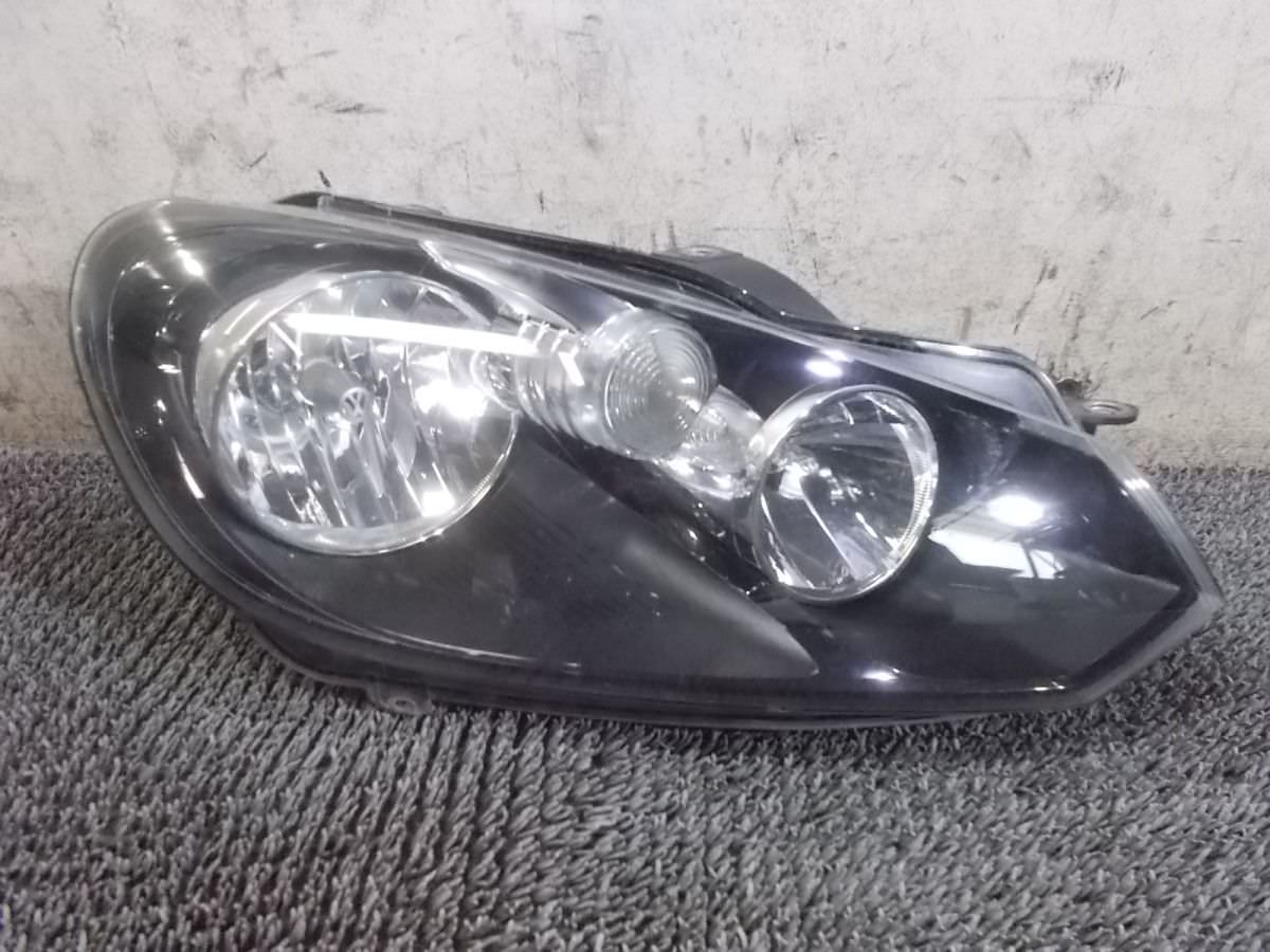 中古 激安 Vw フォルクスワーゲン 1kc ゴルフ6 日本仕様 純正 Hella ハロゲン ヘッドライト ヘッドランプ 右 5k N6 147 Psicologosancora Es