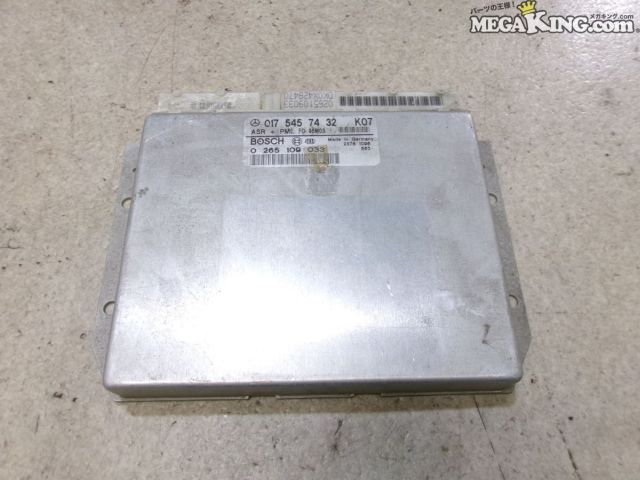 【中古】ベンツ W140 S500 Sクラス 純正 ノーマル ASR+PMLコンピューター CPU コントロールユニット 0175457432 / 4KS7-507