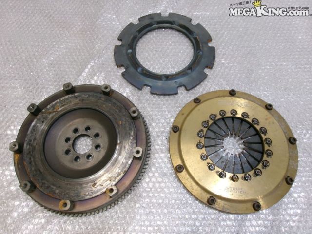 【中古】S13 シルビア 5速 5MT ターボ ORC オグラクラッチ プッシュ式 クラッチ カバー フライホイール S14 等 / KS7-1193｜メガキングドットコム 12,209円
