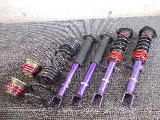 【中古】★激安!★Y50 フーガ TANABE タナベ SUSTEC PRO ネジ式 車高調 1台分 V35 スカイライン にて使用 / 2N8-128