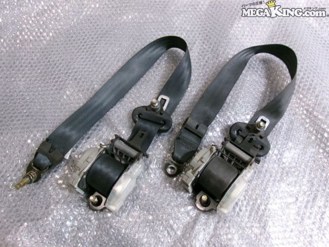 【中古】S15 シルビア スペックR 純正 ノーマル シートベルト 左右セット TK-AB2-G1503 / S12-275