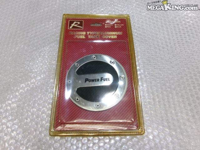 【中古】★未使用★93-UP オペル コルサB POWER FUEL フューエルキャップカバー プレート 133mm サーブ 900E カブリオ ~93 等 / S12-341