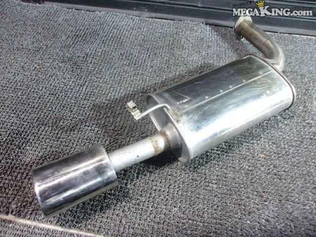 【中古】ANCELTION アンクエルション マフラー リアピース オーバル 加工用 / T2-961