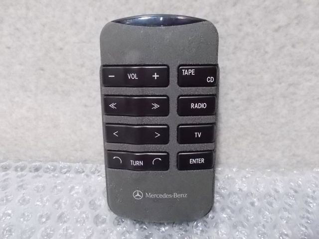 【中古】★激安!★ベンツ 純正 ノーマル オーディオ リモコン A2208202026 R129 SLにて使用 W220 Sクラス 等 / KR4-1501|メガキングドットコム