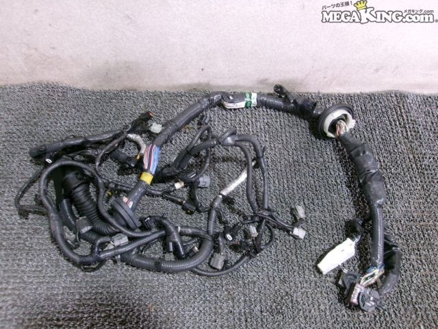 【中古】R35 GT-R GTR 前期 純正 ノーマル エンジンハーネス VR38DETT 24011 6AW4A / S12-1729｜メガキングドットコム
