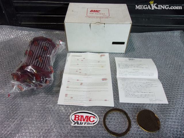【中古】★未使用★VW フォルクスワーゲン ゴルフ5 BMC エアーフィルター 円筒型 FB396/08 トゥーラン アウディ A3 等 / S2-724｜メガキングドットコム