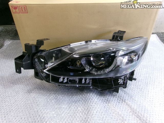 【中古】★未使用★GJ2FW アテンザ 中期 純正 ノーマル LED ヘッドライト AFS 付 左 助手席側 KOITO 100-65035 / 4T3-812｜メガキングドットコム