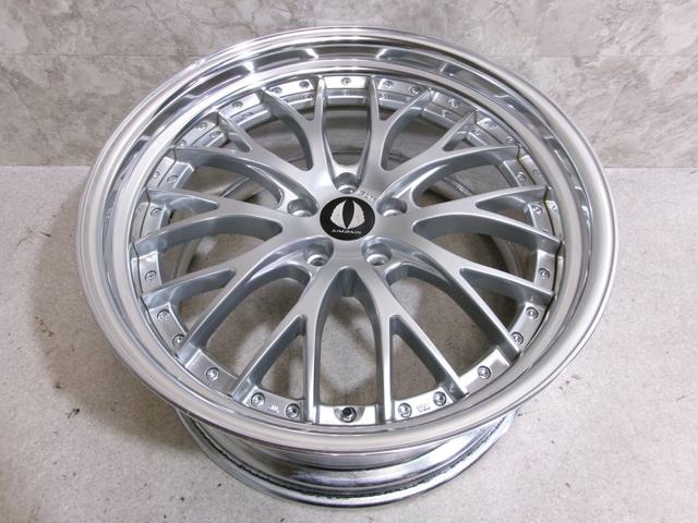 【中古】★激安!★AIMGAIN エイムゲイン WORK ワーク GLM-SR 20インチホイール 10J+35 5穴 PCD114.3 1本 / R3-609
