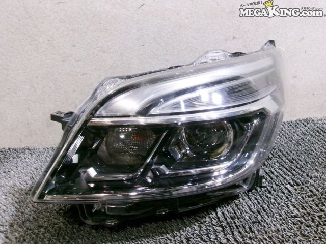 【中古】B21A デイズルークス 後期 純正 ノーマル LED ヘッドライト 左 助手席側 KOITO 100-67111 点灯OK / 4S9-546