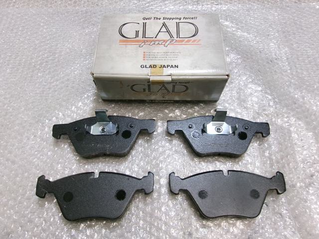 【中古】★未使用!★BMW E46 3シリーズ GLAD グラッド i-PREMIUM リア リヤ ブレーキパッド 左右 E40 E85 Z3 Z4 等 / R5-116