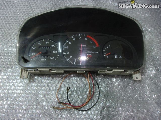 【中古】EA11R カプチーノ 純正 改 スピードメーター タコメーター 走行距離176,563km 34100-80F11 / 2S4-1357|メガキングドットコム