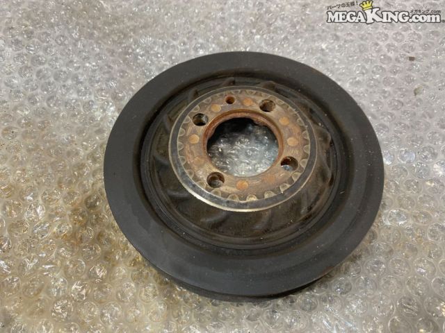 【中古】CT9A ランサーエボリューション7 ランエボ7 GT-A 純正 ノーマル クランクシャフトプーリー クランクプーリー 4G63 / 5T5-1939｜メガキングドットコム