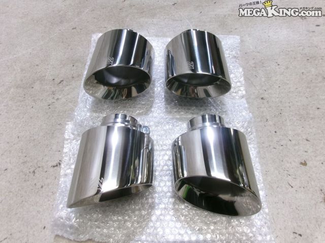 【中古】★未使用 即納★R35 GT-R GTR ARMYTRIX アーミートリックス ステンレス マフラーカッター 4個セット VR38DETT / T2-484