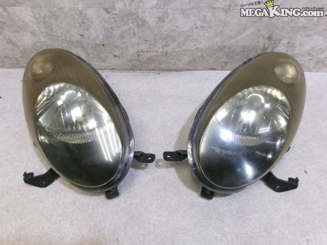 楽天市場】K12 マーチ ヘッドライト純正タイプ ブラックタイプ前期