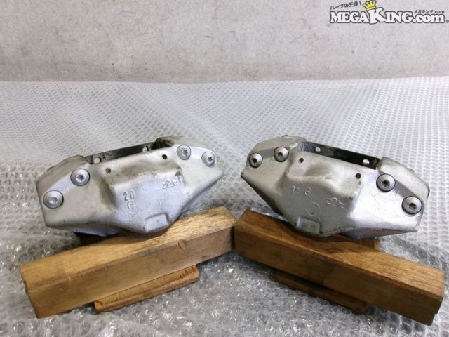【中古】PORSCHE ポルシェ 911 930 カレラ3.2 純正 ノーマル フロント ブレーキ キャリパー 2POT 2ポット 左右セット / 2S10-1038