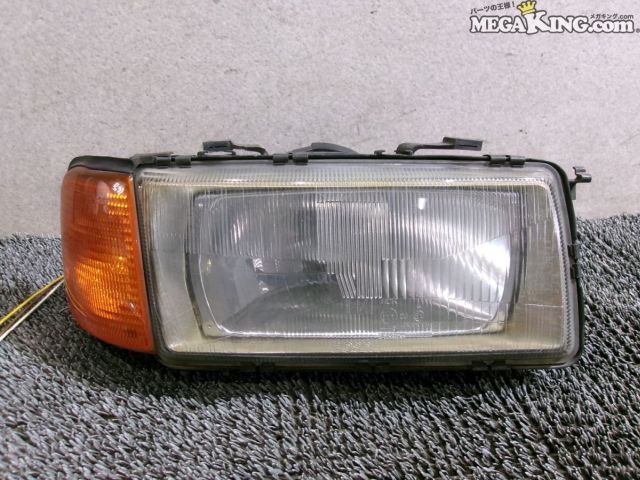 【中古】アウディ B3 80 純正 BOSCH ボッシュ ハロゲン ヘッドライト ヘッドランプ ウインカー ガラスレンズ 右 694941001 1305621124 / 4KS7-1001|メガキングドットコム