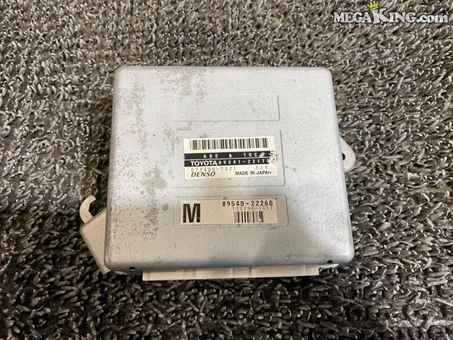 【中古】JZX100 チェイサー 純正 ノーマル ABS TRC コンピューター 89541-22170 89540-22260 / 2T7-054｜メガキングドットコム 13,836円