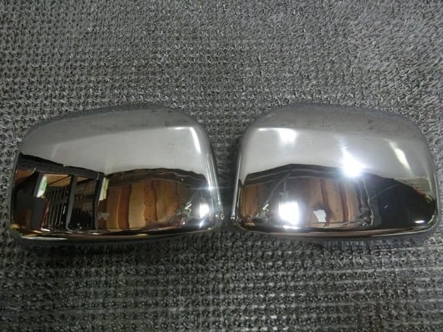 【中古】★新古品・アウトレット品★S321G S331G アトレーワゴン 後期 平成19年5月? 社外 ドアミラーカバー メッキ 左右 セット / ZG5-166