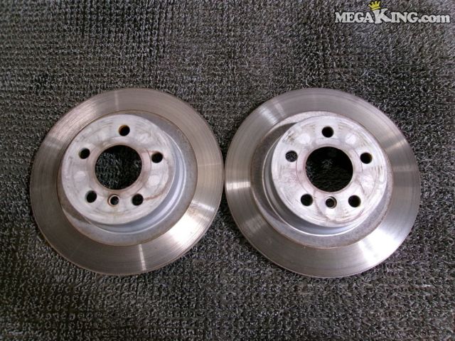 【中古】★美品★BMW G20 3シリーズ 320D 純正 ノーマル リア リヤ ブレーキ ローター 300mm 左右セット / S7-364