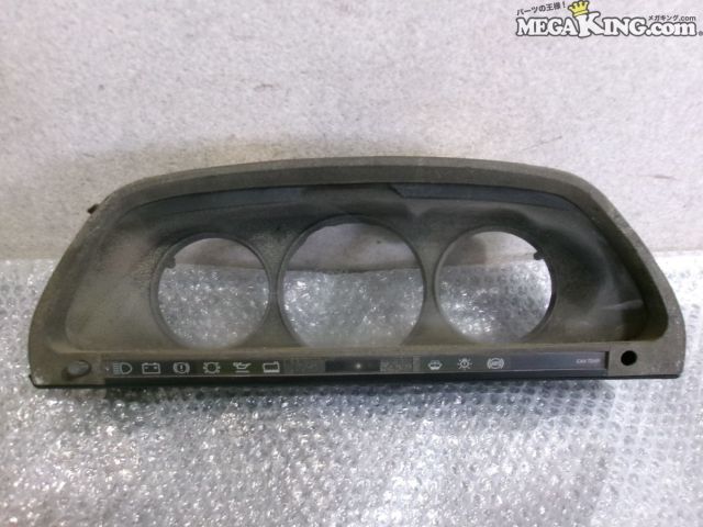 【中古】ベンツ W126 Sクラス 純正 ノーマル スピードメーターハウジング インストゥルメントクラスター SRS無用 87001196 / 4KS6-1065