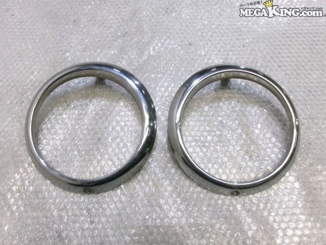 【中古】L700S ミラジーノ 純正 ノーマル ヘッドライトトリム 左右 53031-97201 53032-97201 / 2T1-825|メガキングドットコム