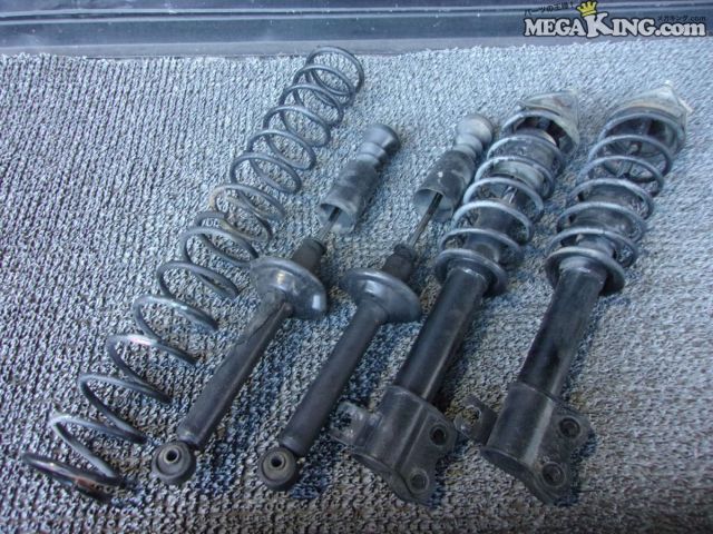 【中古】BK10 Be-1 ビーワン 純正 ノーマル ショック&サスペンション 1台分 54302 04B10 54303 04B10 56210 01B00 / 4T1-753|メガキングドットコム