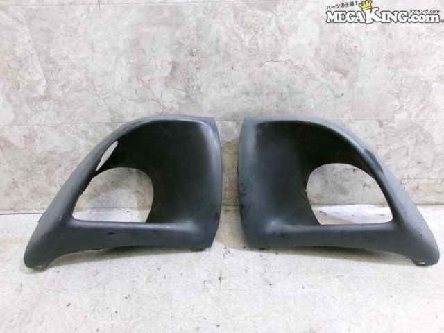 【中古】SE3P RX-8 RX8 前期 純正 ノーマル マフラーカバー リアバンパーマフラーカバー 左右セット F151-50361 F151-50371 / T3-772