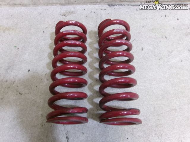 【中古】Eibach アイバッハ 直巻き スプリング バネ コイル 車高調用 自由長約255mm ID約64mm 8.04K 450ポンド 2本 1000.250.0450 / T4-215|メガキングドットコム