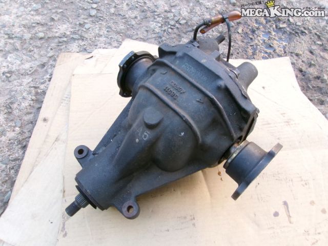 【中古】S13 シルビア 純正 ノーマル デフ ファイナル4.08 ABS無用 6穴サイドフランジ 付 / 2T1-714