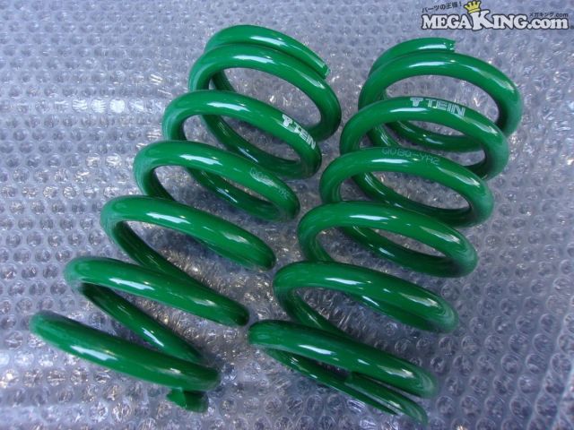 【中古】★未使用★TEIN テイン 直巻き スプリング バネ コイル サスペンション 車高調に 2本 自由長約175mm ID約66mm / S8-1473|メガキングドットコム