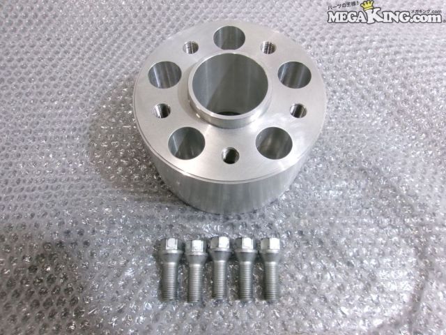 【中古】Ferrari フェラーリ F8 LBH 社外 ワイドトレッドスペーサー ワイトレ 90mm M14×P1.5 5穴 PCD114.3 1枚 / T2-654
