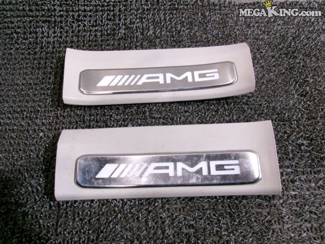 【中古】ベンツ W463A Gクラス ゲレンデ 純正 AMG スカッフプレート 左右 A4636807606008T92 点灯OK / T2-663